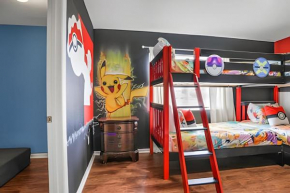 Newly Renovated 6BR/4BA Villa | Marvel Game Room